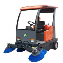 陜西普森西安掃地機(jī)電動中小型清掃車、地下車庫小區(qū)物業(yè)掃地機(jī)