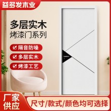 廠家直銷室內套裝平開門經濟型現(xiàn)代簡約臥室門實木復合烤漆門全套